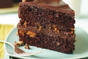Шоколадно-сливочный торт "Очарование"