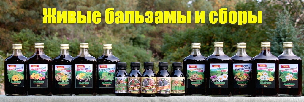 Натуральные бальзамы купить для оздоровления